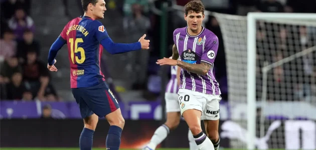 برشلونة يقلب الطاولة على بلد الوليد ويعزز صدارته لليجا